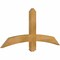 Ekena Millwork Bellingham Rough Sawn Timber Gable Bracket, Western Red Cedar, 48"W x 22"H x 2"D x 4"F, 11/12 Pitch GBW048X22X0204BEL00RWR - alternate 2